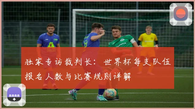独家专访裁判长：世界杯每支队伍报名人数与比赛规则详解